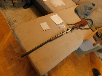 Syndyk sprzeda - Dubeltówka Merkel kal. 16/70